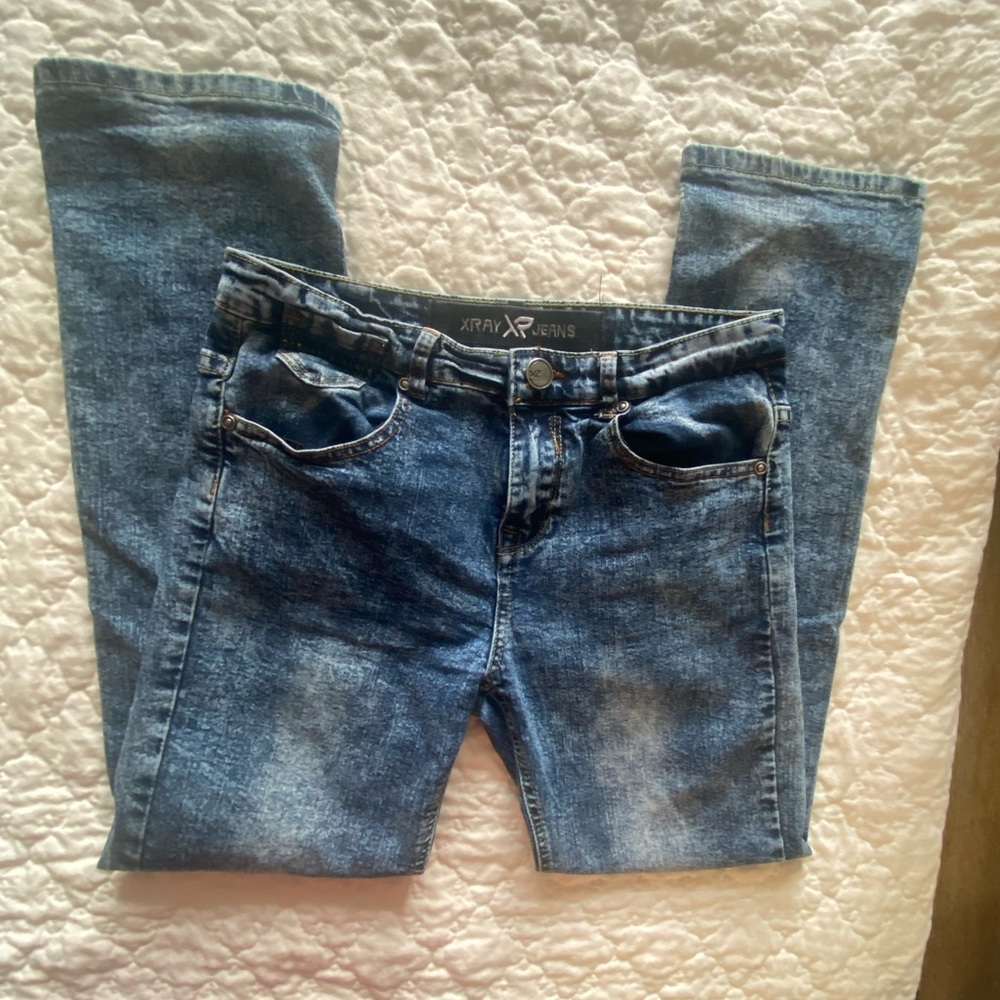XRay Skinny Blue Jeans Size 16 Cotton Polyester